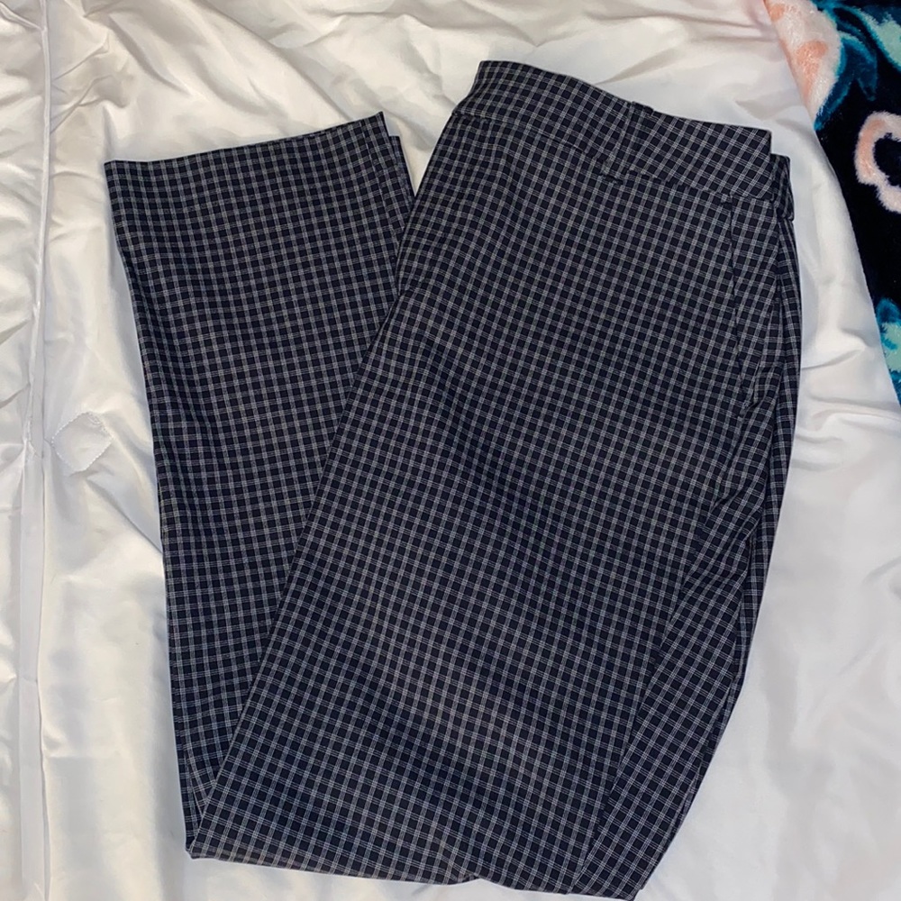 Charter club checkered dress plant